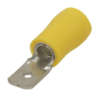 Cosse plate mâle isolée double sertissage boîte de 10