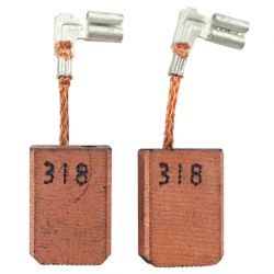 Jeu de charbon CB 318 pour Makita 9562 9565 BO6040