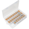 Valisette de 50 bornes de connexion rapide S222 Wago pour 2-3-5 fils souples et rigides
