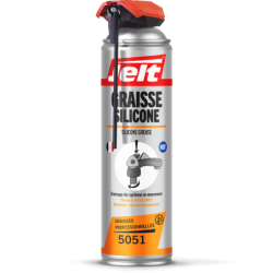 Graisse silicone lubrifiant hydrophobe translucide pour pièces en frottements 500ml