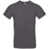 Tee Shirt homme manches courtes E190 Dark grey 100% coton