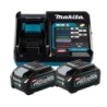 Pack 2 batteries BL4040 40V 4AH et chargeur rapide DC40RA
