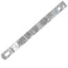 Crochets plats galvanisé longueur 335 mm - Paquet de 25