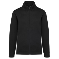 Veste molleton zippée homme K472 noir