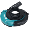 Carter de protection avec raccord d'aspiration pour meuleuse 180 et 230