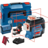 Laser GLL 3-80 C Bosch 3 lignes rouge 1 batterie GBA 12V 2.Ah avec support BM 1 et L-BOXX 136