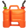 Jerrycan PE double compartiment Pressol avec bec d'écoulement 5L + 3L