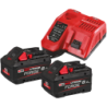 Pack énergie M18 FORGENRG-802 Milwaukee 18V 8Ah chargeur rapide et 2 batteries