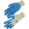 Gant tricot Singer Safety jauge 10 fibre kevlar enduit latex bleu