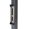 Gâche à encastrer en acier inoxydable pour FortyLock - profil 40mm