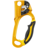 Poignée ASCENSION bloqueur version droite jaune pour les remontées sur corde Petzl
