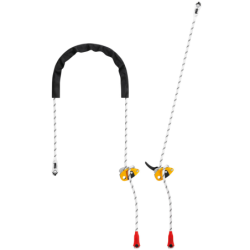 Longe réglable de maintien pour travail en hauteur Grillon Petzl longueur 3 mètres