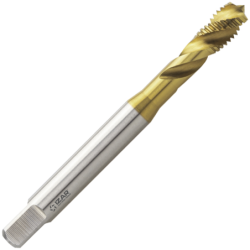 Taraud machine hélicoïdal HSSE 5% cobalt Izar 3159 pour inox