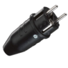 Fiche électrique mobile IP44 pour câble 3G1,5 - 3G2,5
