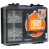 Coffret 1500 rivets aluminium standard diamètre 3 à 4.8 mm avec pince à riveter E-500RH