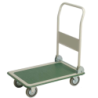 Chariot Roulpratic vert plateau 750 x 490 mm charge 300 kg