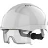 Casque de sécurité EVO micro visière ventilé avec sur lunette intégrée, anti-buée, anti-rayure