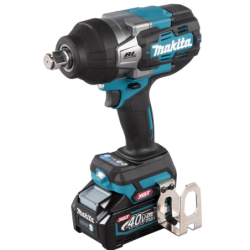 Boulonneuse à chocs XGT40V MAX TW001GM201 Makita avec 2 batteries 4Ah et chargeur