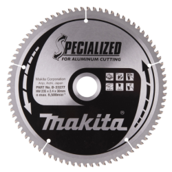 Lame de scie circulaire Specialized Makita spécial Aluminium 235 x 30 mm 80 dents