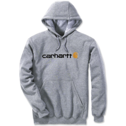 Sweat à capuche Signature Logo Hooded heather grey