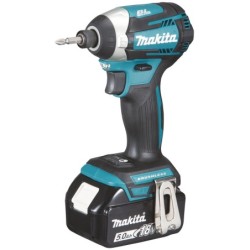 Visseuse à choc 18V Li-ion 5Ah 175Nm Makita avec 2 batteries et 1 chargeur en coffret