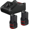 Pack de 2 Batteries GBA 12V 3,0Ah + Chargeur GAL12V-40 Bosch