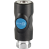 Raccord rapide sécurité impulsion ISI06 taraudé femelle cylindrique G1/4