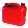 Jerrican homologué carburant en PE avec bec verseur flexible 20 litres