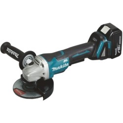 Meuleuse diamètre 125 mm LXT 18V Makita DGA508RTJ avec 2 batteries 5Ah et chargeur