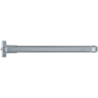 Barre anti-panique Push barre 1 point gris ISEO
