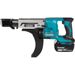Visseuse automatique Makita18V DFR550RTJ avec 2 Batteries 5Ah et Chargeur en coffret Makpac