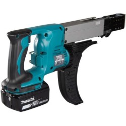 Visseuse automatique Makita18V DFR550RTJ avec 2 Batteries 5Ah et Chargeur en coffret Makpac