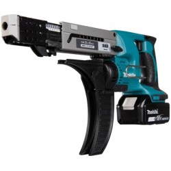 Visseuse automatique Makita18V DFR550RTJ avec 2 Batteries 5Ah et Chargeur en coffret Makpac