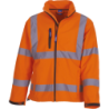 Veste Softshell haute visibilité Orange YHVK09