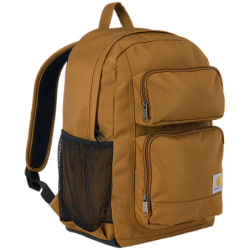 Sac à dos 27 litres 100 % polyester déperlant 30.5 x 45.7 x 24.1 cm Carhartt Brun 211 Marron