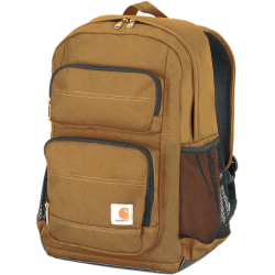 Sac à dos 27 litres 100 % polyester déperlant 30.5 x 45.7 x 24.1 cm Carhartt Brun 211 Marron