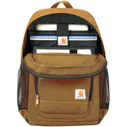 Sac à dos 27 litres 100 % polyester déperlant 30.5 x 45.7 x 24.1 cm Carhartt Brun 211 Marron