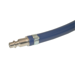 Tuyau armé air comprimé en PVC souple Lacmé raccords rapides 8 x 14 mm
