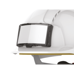 Casque de chantier Evolite® JSP ventilé porte-badge blanc