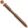 Vis terrasse Torx T25 filetage fixation tête cylindrique