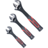 Lot de 3 clés à molettes Kstools bi-matière 8 200 mm - 10 250 mm et 12 300 mm