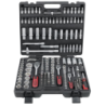 Coffret de douilles 6 pans 1/4 - 3/8 - 1/2 chrome satiné - 179 pièces