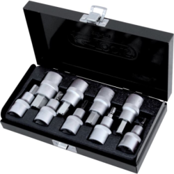 Coffret de douilles tournevis ULTIMATE 6pans 1/2 KS Tools 4-5-6-7-8-10-12-14-17 mm