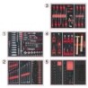 Composition d'outils 5 tiroirs pour servante KS Tools 384 pièces