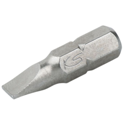 Boîte de 5 embouts de vissage fente 1/4 longueur 25 mm KS Tools
