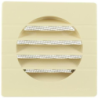 Grille de ventilation spécial façade pour tube PVC