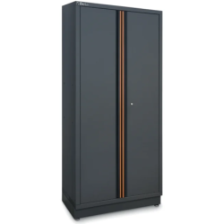 Armoire métallique à 2 portes avec étrier pour combinaison d'ameublement d'atelier C45PRO 2.0