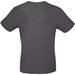 Tee Shirt homme manches courtes E150 100% coton Dark Grey