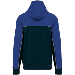 Veste softshell 3 couches unisexe Navy et Royal Blue