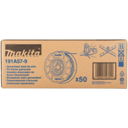 Fil à ligaturer galvanisés Makita Ø0.8 mm - lot de 50 bobines